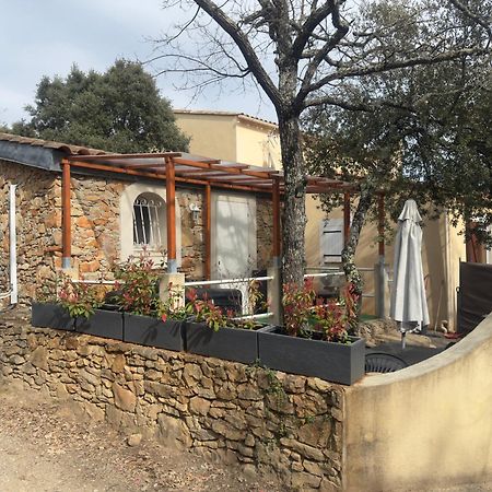 Votre Cocon En Pierre Et Son Spa En Option Gite Le Repos Des Chenes Régusse Exterior foto